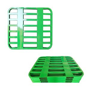 Paleta metálica apilable reversible de acero galvanizado de <span class=keywords><strong>tamaño</strong></span> personalizado <span class=keywords><strong>europeo</strong></span> gran oferta para almacenamiento en almacén Industrial - Product Image 5
