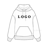 Toptan özel Logo Boxy boy fermuarlı kapüşonlu kıyafet takım baskı kış DIY özel işlemeli siyah fermuarlı kapüşonlu svetşört abd boyutu