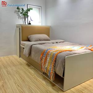 Lit de rangement en bois sur mesure - Product Image 1