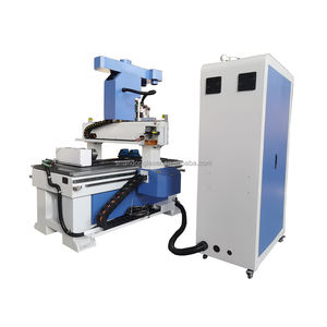 Macchina CNC Router LS-6090 per Taglio di Materiali Piatti e Cilindrici con Doppi <span class=keywords><strong>Assi</strong></span> Rotanti - Product Image 2