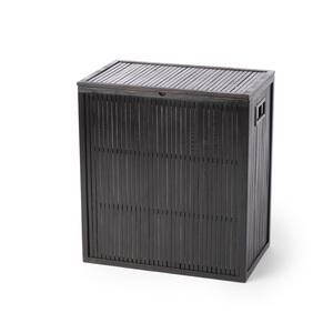 Magus Rectangle Bamboo Laundry <b>Hamper</b> with Handles and Lid Superior Quality <b>Storage</b> - Product Image 1