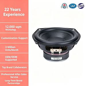 Haut-parleur de graves externe de haute qualité 5,25 pouces 4 ohms 30W avec bord en caoutchouc et aimant en fer pour système audio - Product Image 1