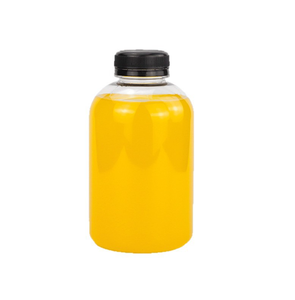 38 bottiglie di plastica trasparenti monouso da 500ml di tè al latte con coperchi per il succo di latte Soda caffè bevande energetiche - Product Image 6