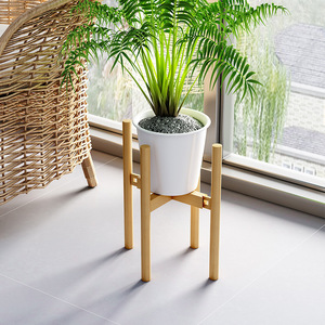 Extendable simple flower <b>stand</b> for balconies, bay windows, floor-standing flower <b>pot</b> racks, desktop decorations, small flower - Product Image 2