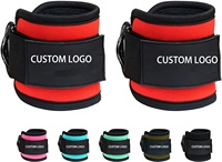 Vente en gros d'accessoires pour équipement de fitness sangles de poignet sangles de cheville avec bandages de poignet bandes BFR pour haltérophilie haltère