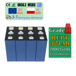 PL Stock High Power REPT 3.2V 324Ah Lifepo4 <b>Battery</b> Prismatic Lithium ion Cell with 7000+ Cycles Life for Home Energy Storage - Product Image 1