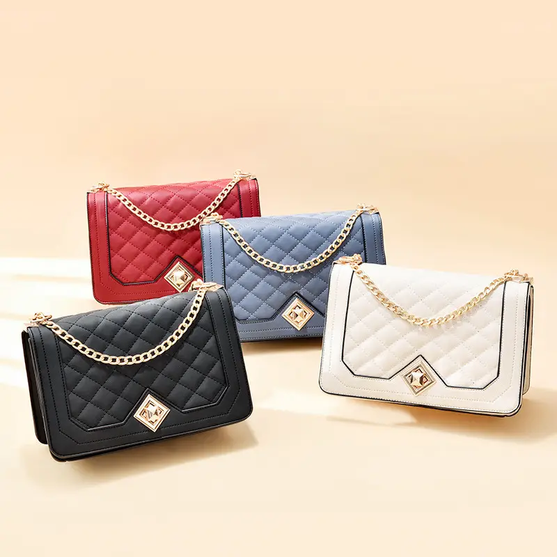 2023 Online Wholesale Branded Luxury High Quality PU Leather Women Shoulder Bag Women Tote Hand Bag Lady Handbag Designer Bags