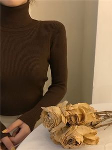 Áo len dệt kim PASUXI mùa đông, áo len cổ lọ tay dài nữ, áo len cơ bản, áo len nữ - Product Image 4