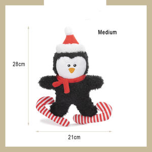 Noel noel baba kaliteli sıcak satış özelleştirilmiş çiğnemek sevimli köpek oyuncak yeni gelenler - Product Image 5