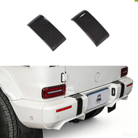 Cache-pare-chocs arrière en fibre de carbone sèche pour Mercedes Classe G W463A G63 G500 G350D (2019-2024) – Pièces extérieures automobiles pour lifting W464 G63 G500
