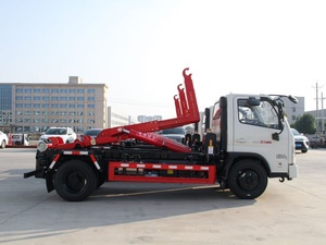 Camion à benne basculante à bras articulé, camion de collecte des déchets à bras articulé, camion à benne basculante à bras de levage, camion compacteur de déchets - Product Image 6