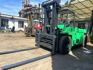 Chariots élévateurs diesel Mitsubishi FD150 FD160 de 15 tonnes d'occasion du Japon, bonne qualité, bonne heure de travail en stock - Product Image 4