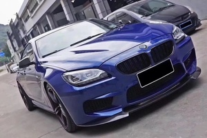 Spoiler gonna laterale diffusore labbro anteriore kit corpo in fibra stile OEM V per <span class=keywords><strong>BMW</strong></span> <span class=keywords><strong>serie</strong></span> <span class=keywords><strong>6</strong></span> F06 F12 F13 640i 650i <span class=keywords><strong>coupé</strong></span> 2011-2018 - Product Image 6