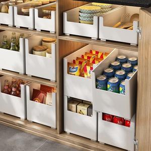Storage Boxes <b>Bins</b> Rectangle 10-20 L Standing Type PP Plastic Cube Storage <b>Bins</b> <b>Kitchen</b> Condiment Desktop Organizers - Product Image 1