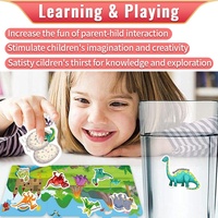 Autocollant en couleur réutilisable pour enfant et fille, impression personnalisée de livre