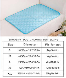 Perrera lavable portátil, cama para dormir para cachorros, almohadilla antideslizante para cajas de verano, alfombrilla de refrigeración para mascotas para perros grandes - Product Image 6