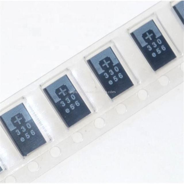 Hot Selling SMD Tantalum Polymer Capacitors 2R5TPE330M9 2.5V 330UF POSCAP Polymer Capacitance