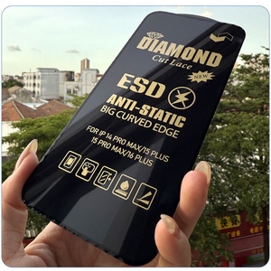 Protection d'écran en verre trempé anti-statique incurvé grand format, découpe diamantée, pour Samsung Galaxy A17 A07 A16 A56 A06 A12 17Pro Max - Product Image 6
