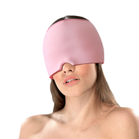 Coloré nouveau LOGO personnalisé Gel glace froide thérapie chaude maux de tête et soulagement de la migraine chapeau packs de glace casquette de mal de tête