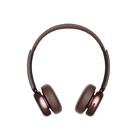 Casque de jeu dynamique supra-auriculaire WATA avec microphone, sans fil, étanche IPX4, batterie 25h, certifié ROHS, sans réduction de bruit