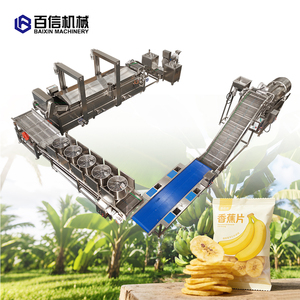 Línea de Producción de Chips de Plátano Semiautomática de Bajo Precio con Acero Inoxidable 304, Capacidad de 30-50KG/H, Diseño Duradero - Product Image 3