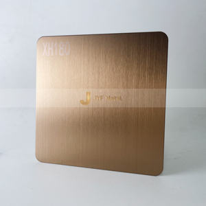 Placa de Acero Inoxidable 304 de Venta Caliente de Fábrica, Color Oro Rosa, Superficie Pulida, Corte, Doblado, Soldadura, Grosor Personalizado - Product Image 1