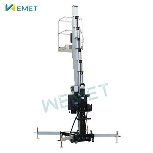 Cina vendita calda 4-14m scala elettrica verticale ascensore portatile idraulico scala in lega di alluminio uomo piattaforma sollevatore - Product Image 5