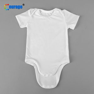 Body de Bebé Sublimable de Nuevo Diseño Directo de Fábrica, Body de Poliéster Suave Unisex para Recién Nacidos y Niños Pequeños - Product Image 3