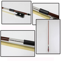 Wholesale Professional Beginner's Practice Jujube Wood Violin Bow Octagonal Shape Stringed Instruments Parts & Accessories