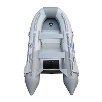 Barco a reacción de velocidad con certificado CE, costilla de PVC, pesca, Kayak de aluminio, pontón de velocidad, balsa de remo, yate para deportes acuáticos, inflable rígido