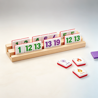 Fabricant direct de jeux de société en acrylique de qualité supérieure, usine de jeux de société, fournisseur personnalisé d'ensembles de Rummy Kub, Sequence et Mahjong