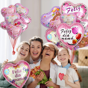 Globos de Aluminio Inflables de Helio para Decoración de Fiesta de Bienvenida de Bebé, Niño o Niña, Carrito de Bebé, Venta al por Mayor - Product Image 5