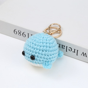 New Knitted Small Animal Vegetable Fruit Series Keychain Pendant Cute Knitted Crochet Hook Friend Colleague Gift Bag Pendant - Product Image 2