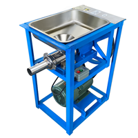 Machine d'extrusion industrielle en acier inoxydable pour gâteaux de riz, poudings, boules de mochi, boulettes et nouilles, pour hôtels et usage alimentaire, avec fonction hachoir à viande