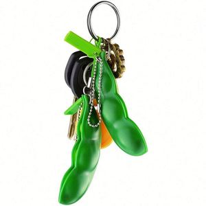 Juguetes Fidget Antiestrés de Cacahuete y Edamame, Juguete Popper para Apretar, Llavero de Plástico Infinito, Fidget Squishy de Descompresión para Niños - Product Image 6