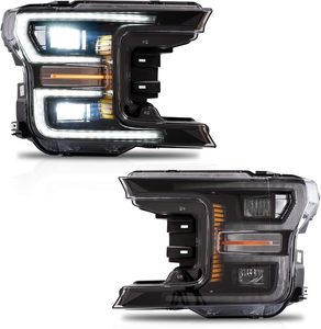 ไฟหน้ารถยนต์คุณภาพสูงกันน้ำ 12V ด้านซ้ายขวา LED สำหรับ F150 2018-2020 ไฟหน้ารถยนต์ LED สำหรับ Ford F150 2018-2020 - Product Image 1