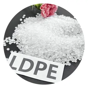 LDPE-Kunststoff rohstoffe Verpackungs anwendungen für Wäsche säcke mit niedrigem Reibungs koeffizienten Heiß verkauf LDPE HP4023W mit niedriger Dichte