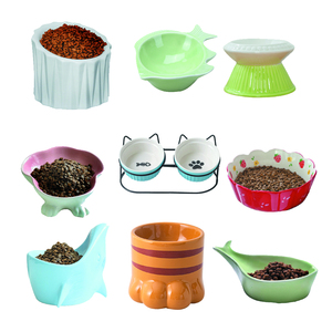 Bol en céramique 3D personnalisable pour chien et chat <span class=keywords><strong>Poterie</strong></span> et <span class=keywords><strong>émail</strong></span> faits à la main pour l'eau et la nourriture dans n'importe quelle couleur de taille de forme-pour les cadeaux et l'artisanat - Product Image 1