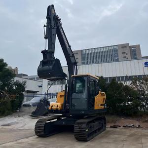 Excavadora de cadenas Hyundai 130 de segunda mano, máquina de construcción usada Hx130, excavadora retroexcavadora para movimiento de tierras - Product Image 1