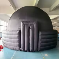 Dôme de projection gonflable portable du fabricant avec impression galaxie pour l'enseignement scientifique, l'astronomie en extérieur et le cinéma mobile