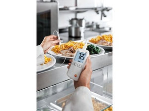 เทอร์โมมิเตอร์กันน้ำ Testo 108-1 พร้อมหมายเลขชิ้นส่วน 0563 1080 IP67 ช่วงการวัด -58F ถึง 572F รองรับ OEM และ ODM - Product Image 4