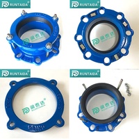 Haute qualité Dn150 PN16 fonte ductile joint rapide connexion de joint large tuyau PE tuyau en PVC adaptateur de bride de tuyau en fonte ductile