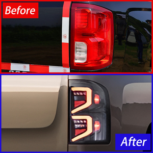 Feux arrière automatiques pour <span class=keywords><strong>Chevrolet</strong></span> <span class=keywords><strong>Silverado</strong></span> 2007-2018 LED feux arrière de voiture assemblage mise à niveau feux de freinage dynamiques accessoires d'outils - Product Image 3