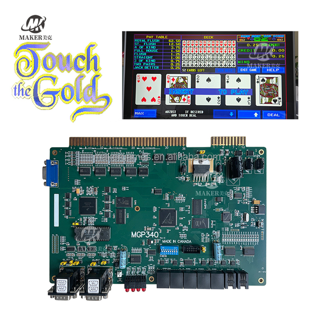 Maker Luxury Arcade Room Factory Direct Sale Hot Selling Touch the Gold Skill Game Board PCB Motherboard