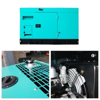 Groupe électrogène diesel silencieux Cummins 20kW 25kVA triphasé 50/60Hz refroidi par eau avec alternateur sans balais, vente en gros OEM pour alimentation de secours