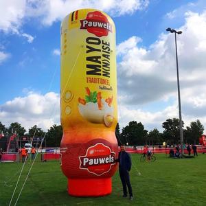 Venta caliente publicidad botella inflable personalizada botella de cosméticos inflable para exposición <span class=keywords><strong>cosmética</strong></span> - Product Image 3