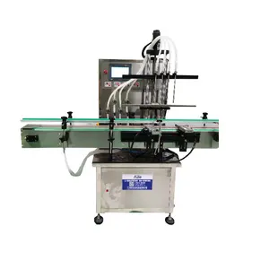 Aile company 4 6 heads liquid filling sealing equipment horizontal selfsuction filler machine