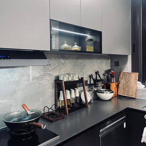 Gabinetes <span class=keywords><strong>de</strong></span> <span class=keywords><strong>Cocina</strong></span> Prefabricados en Forma <span class=keywords><strong>de</strong></span> U, Clásicos, Fáciles <span class=keywords><strong>de</strong></span> Limpiar, Personalizados y Profesionales, <span class=keywords><strong>de</strong></span> Acero Inoxidable 304 para Cocinas Modernas - Product Image 6