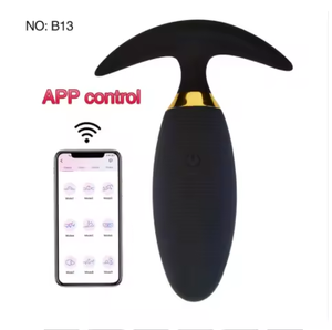 Plug Anal con Control Remoto por Aplicación, 6 Modos de Vibración, Masajeador de Clítoris, Precio de Fábrica al por Mayor - Product Image 1