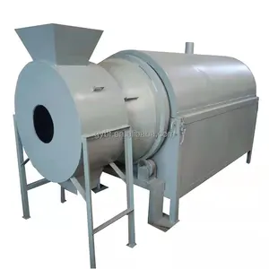 Sıcak satış enerji tasarrufu organik gübre kurutma soya Dregs ekmek kepeği tambur kurutucu kepek kurutma makinesi küçük döner ocak kurutucusu